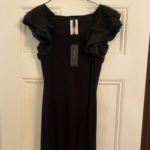 NWT BCBG black cocktail dress